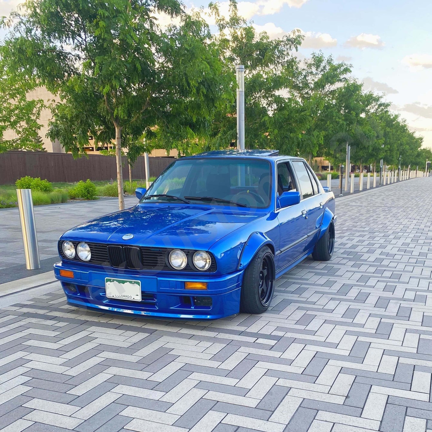 BMW E30 Wide Body Fender Flares