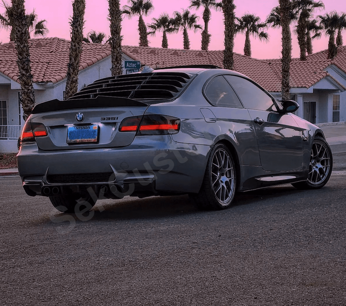 BMW E92 Rear Window Louver