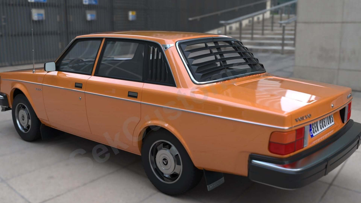 Volvo 200 Series Rear Window Louver