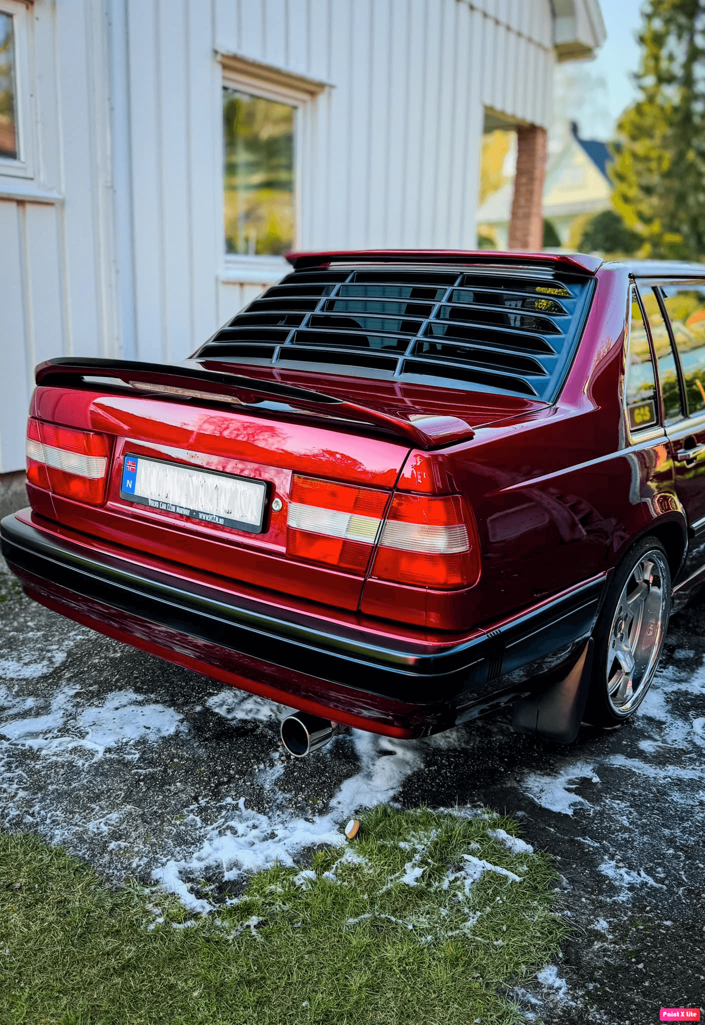 Volvo 900 Series Quarter Window Louves