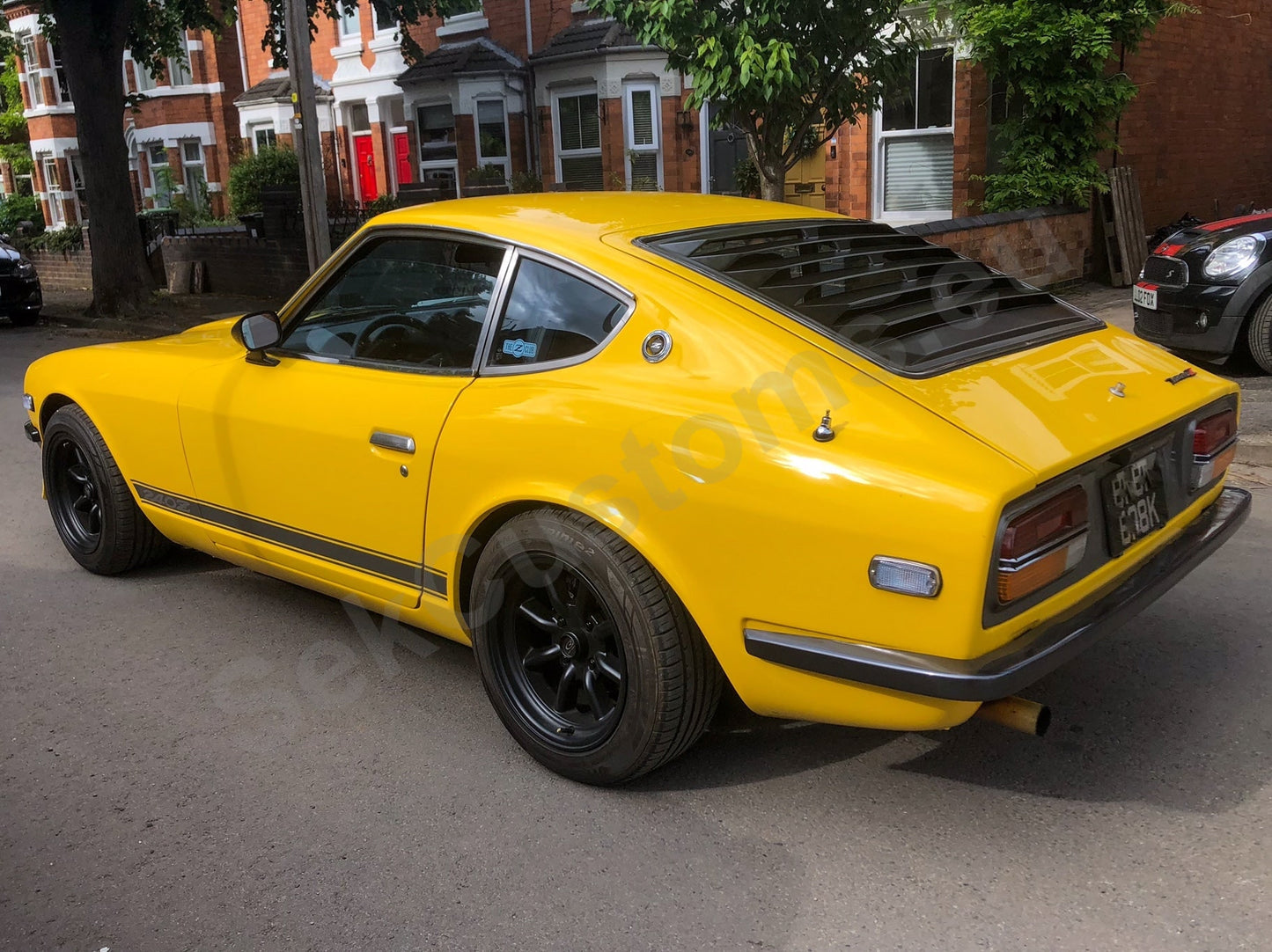 Datsun S30 Rear Window Louver