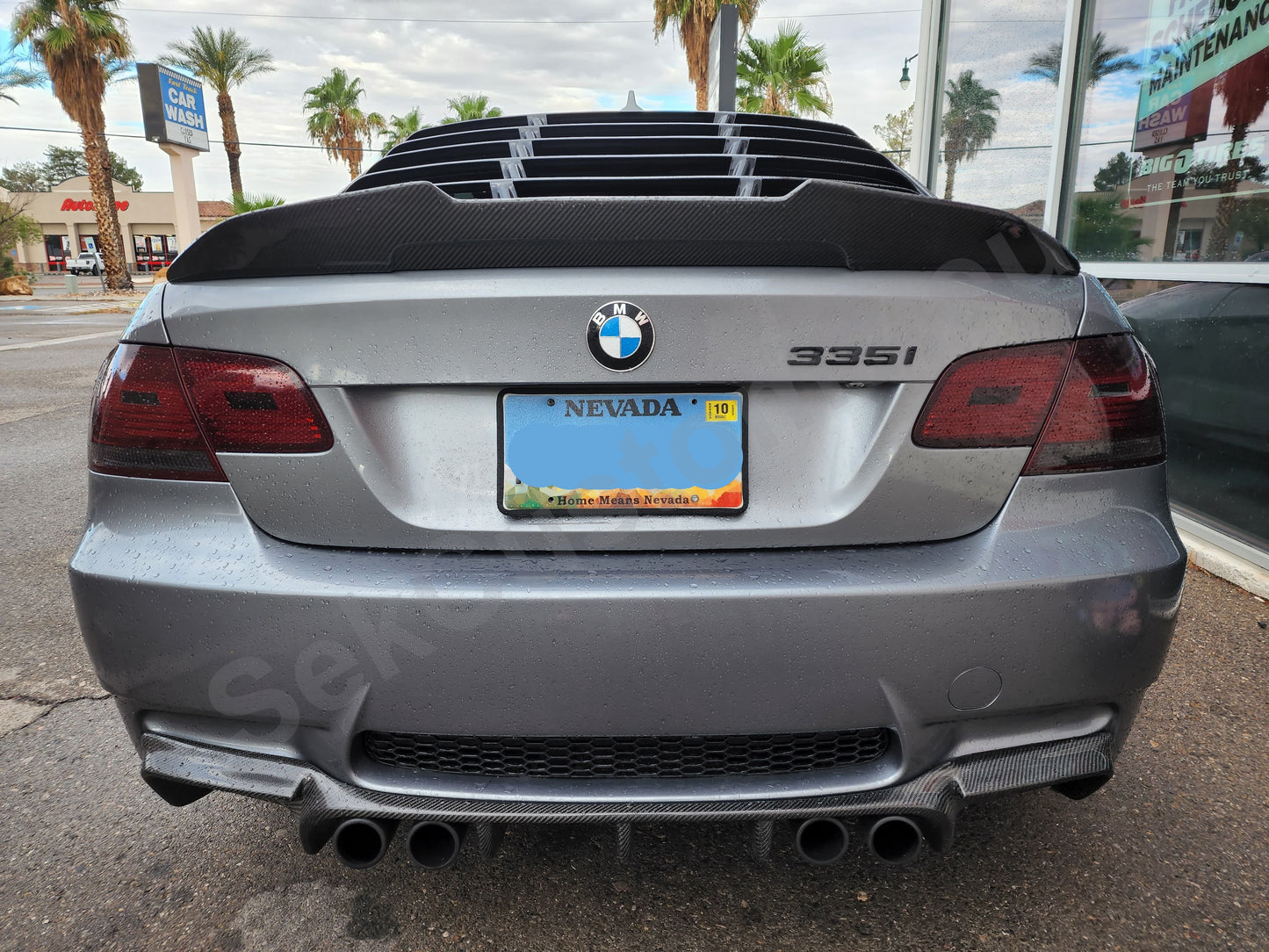 BMW E92 Rear Window Louver