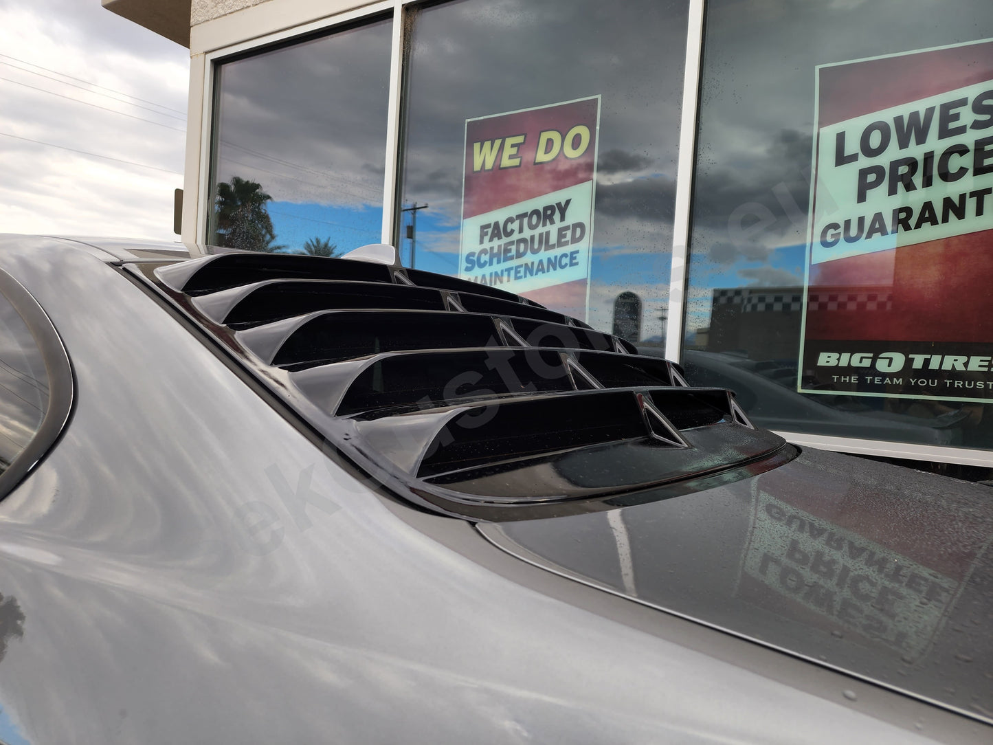 BMW E92 Rear Window Louver