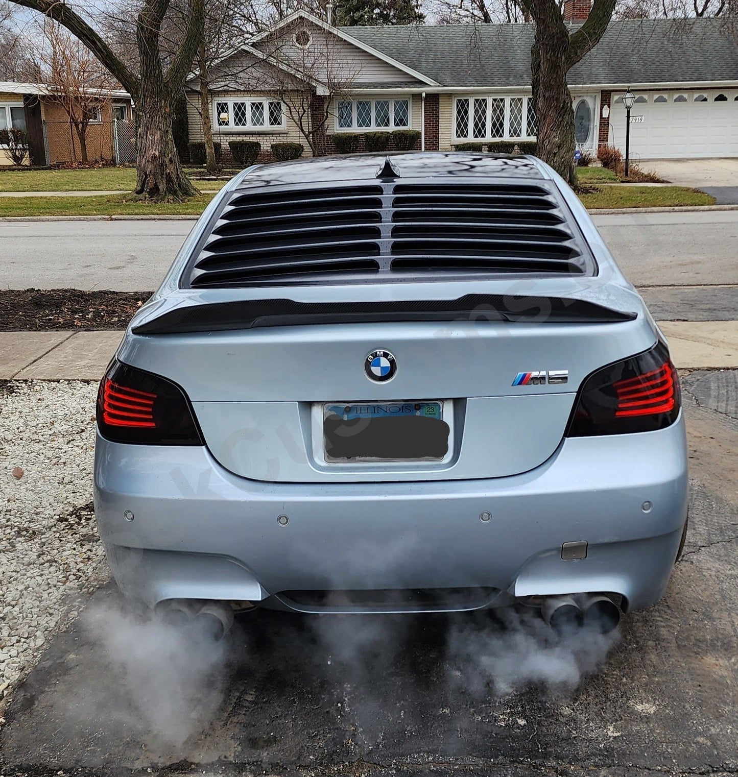 BMW 5 Series E60 Rear Window Louver