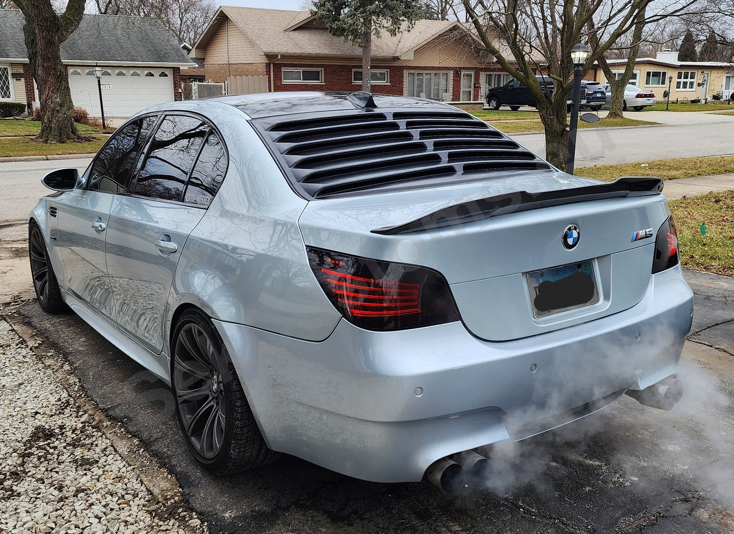 BMW 5 E60 Rear Window Louvre