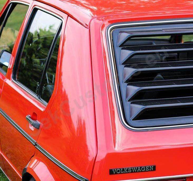 VW Golf MK1 Rear Window Louver