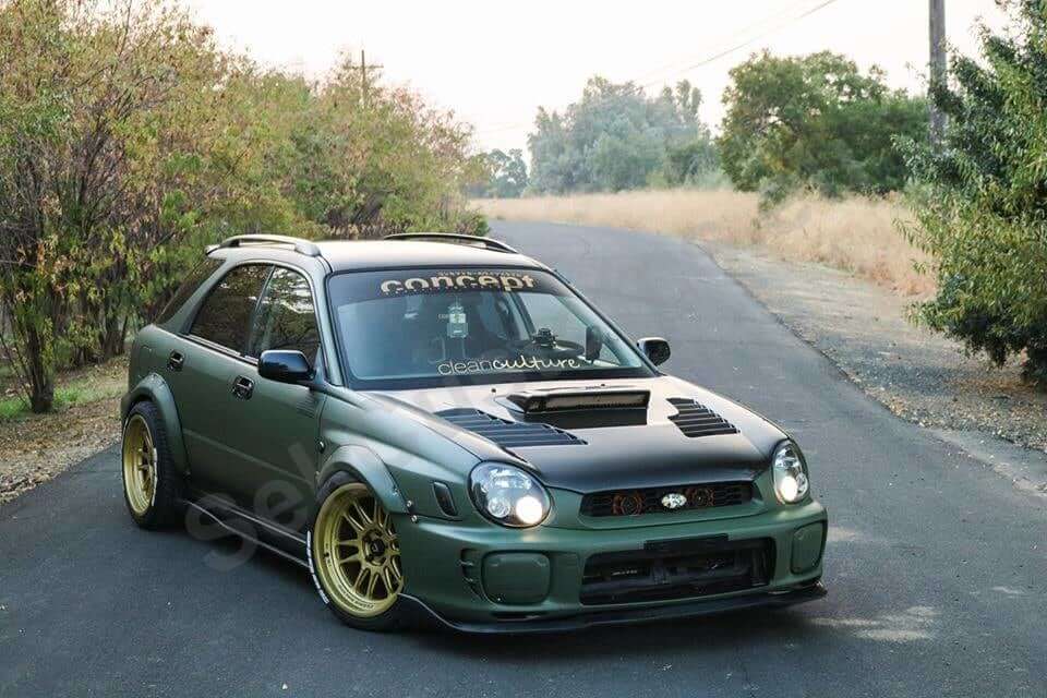 Subaru Impreza BugEye Wagon Fender Flares