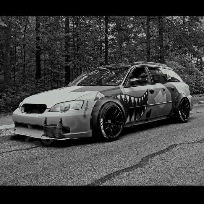 Subaru Legacy 4th gen. Wide Body Fender Flares