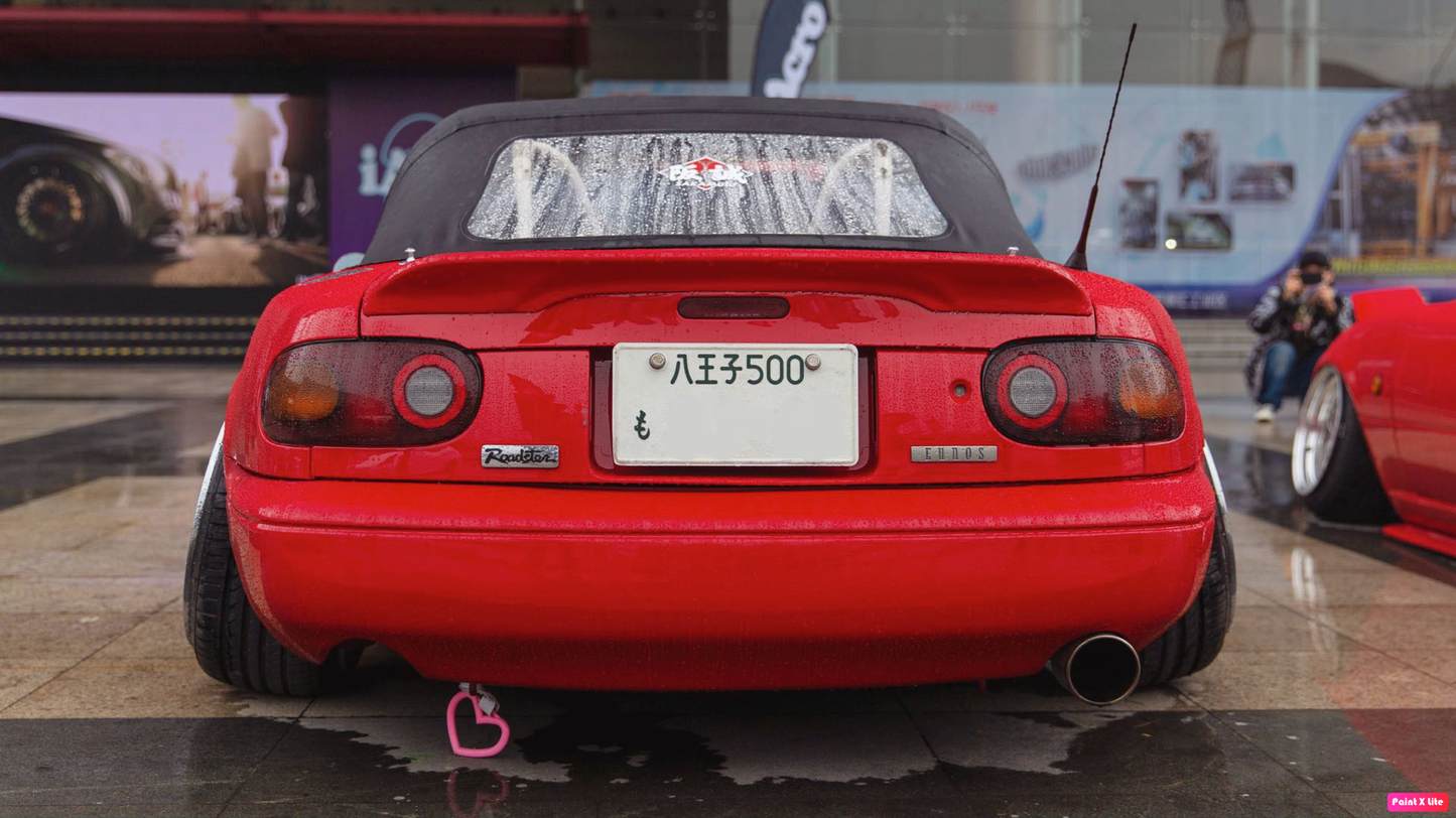 Mazda MX-5 SoftTop Rear Window Louver