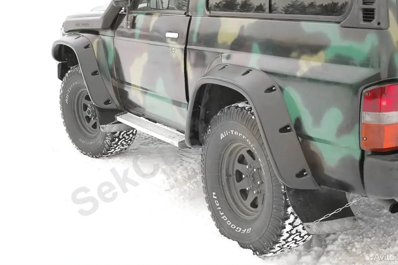 Nissan Patrol Y60 Fender Flares 2-doors