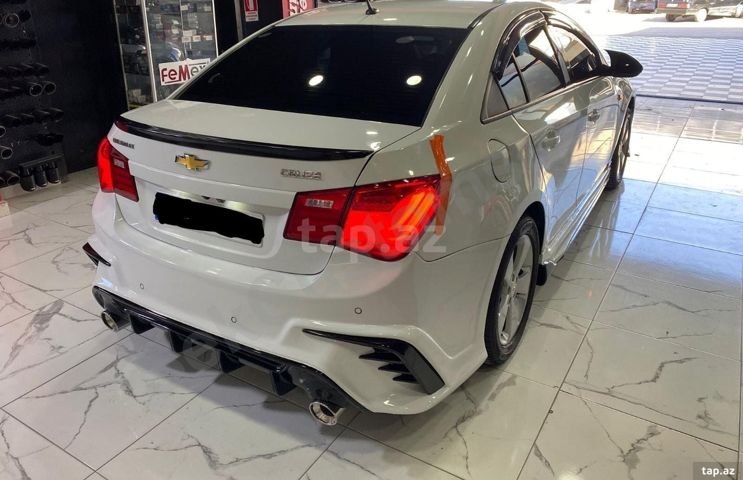Chevrolet Cruze Rear Window Louver