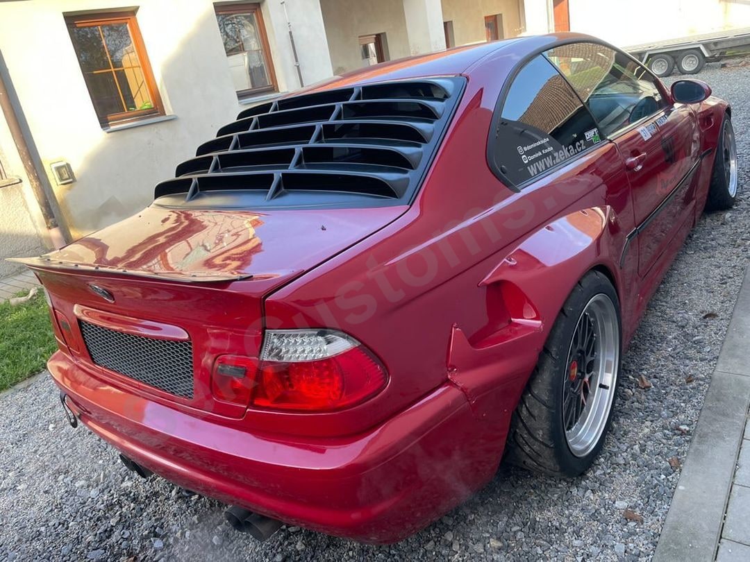 BMW E46 Coupe Rear Window Louver