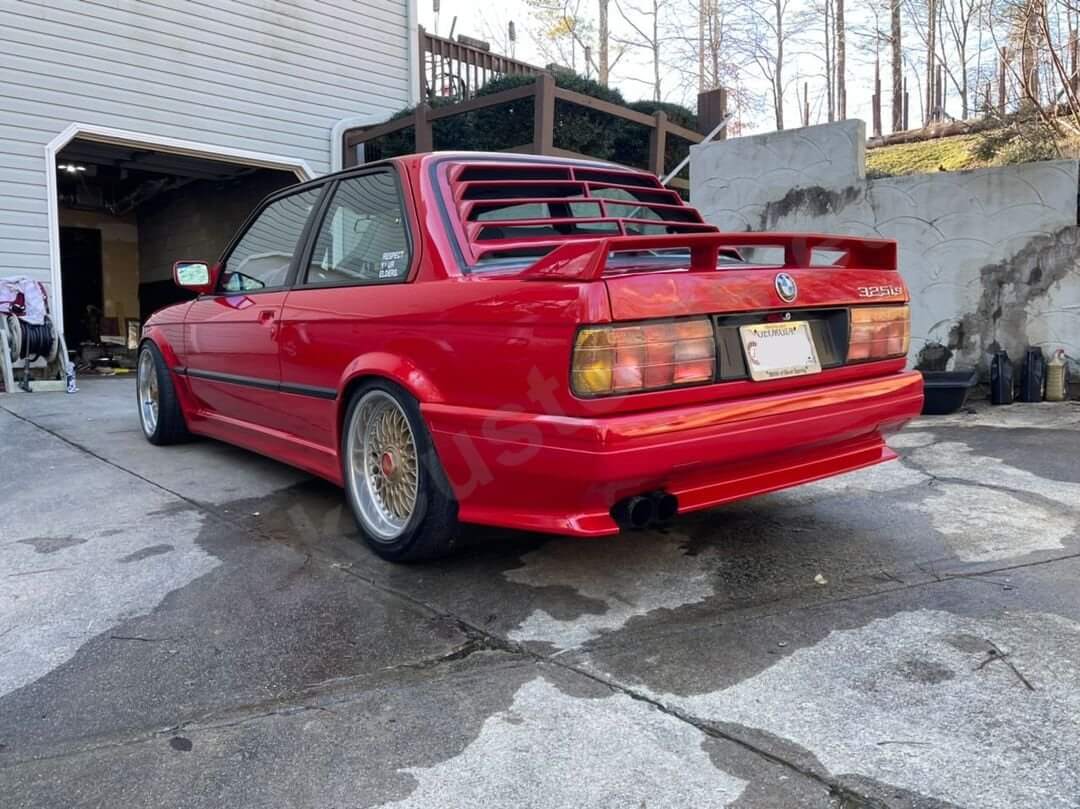 BMW E30 Rear Window Louver