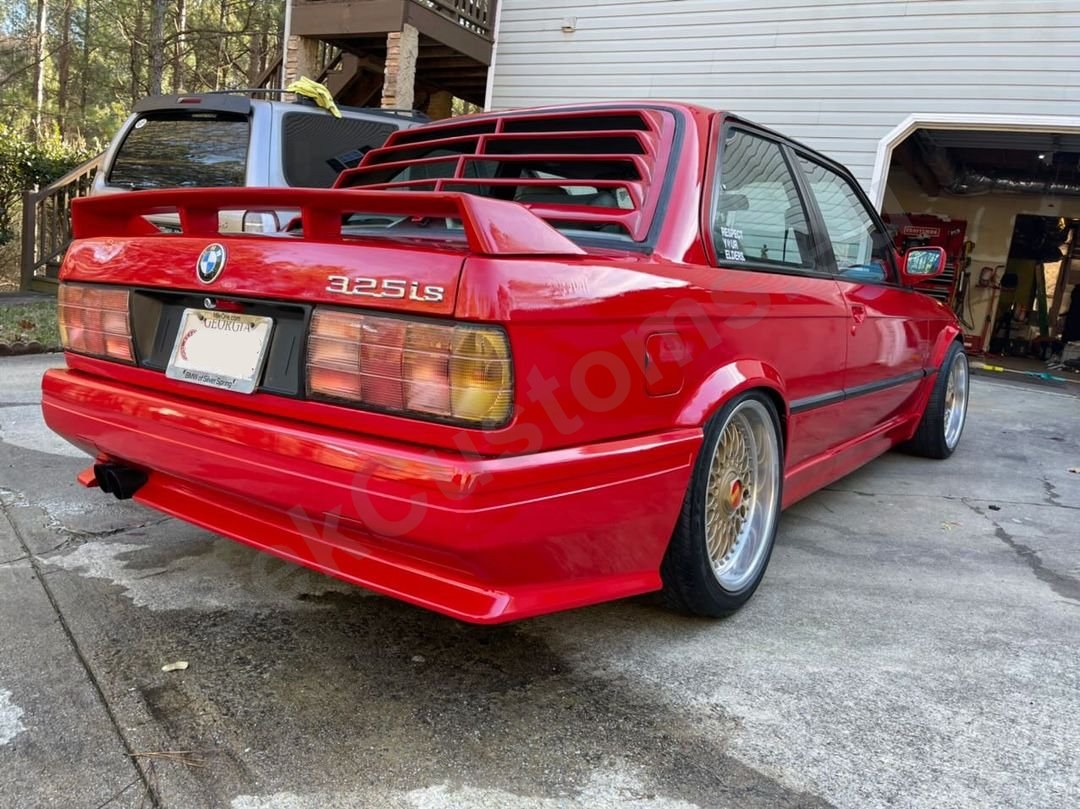 BMW E30 Rear Window Louver