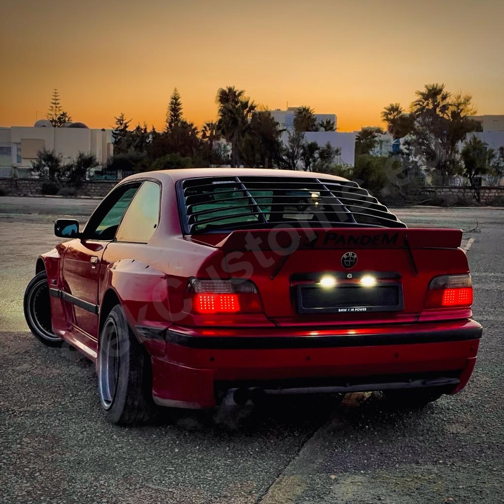 BMW E36 Coupe Rear Window Louver