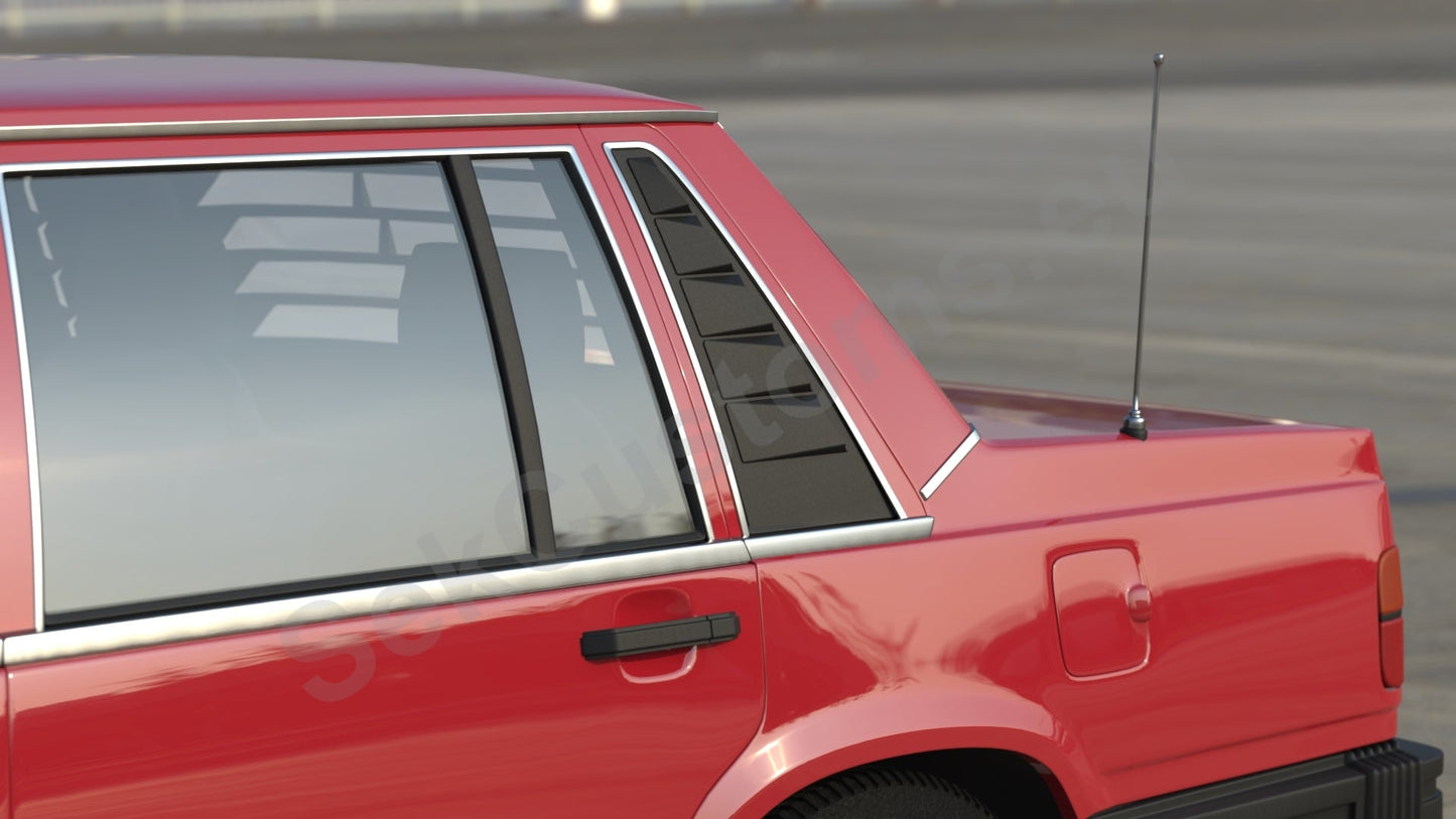Volvo 700 Series Side Quarter Window Louvers