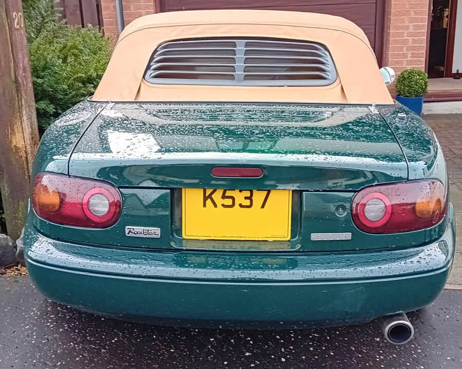 Mazda MX-5 SoftTop Rear Window Louver