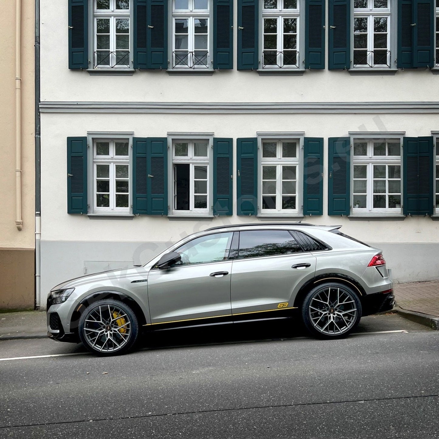 Audi Q8 Side Quarter Window Louvers