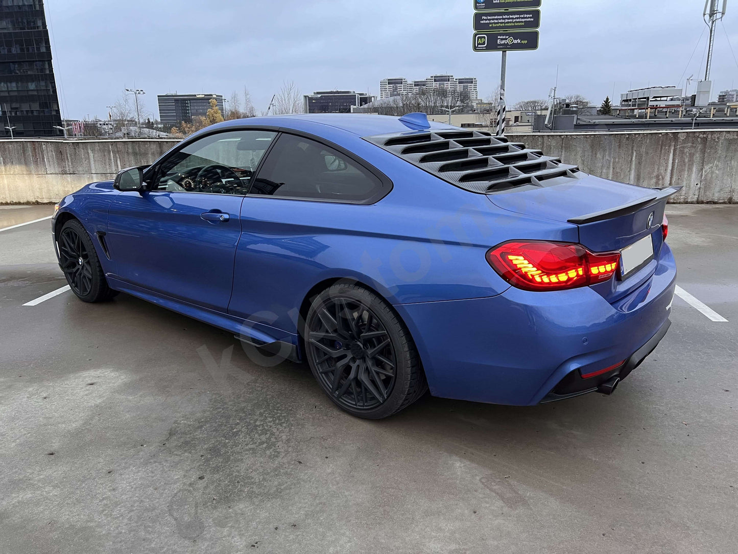BMW 4 Series F32 Coupe Rear Window Louver