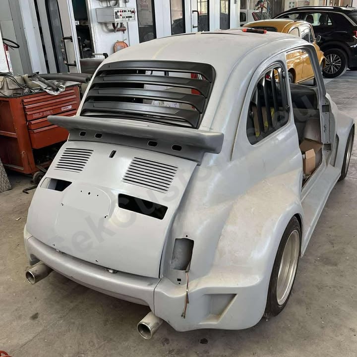 Fiat 500 Rear Window Louver