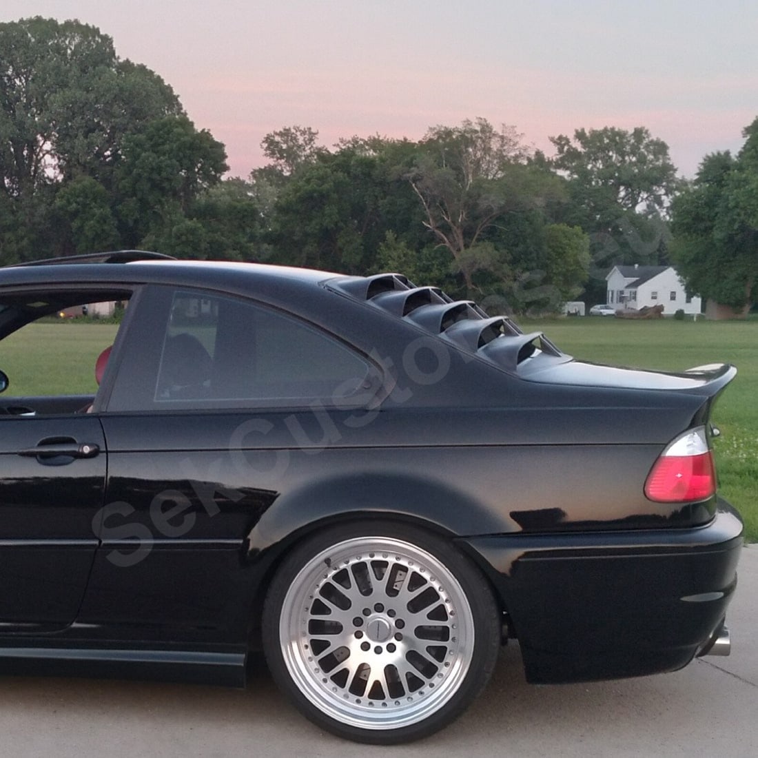 BMW E46 Coupe Rear Window Louver