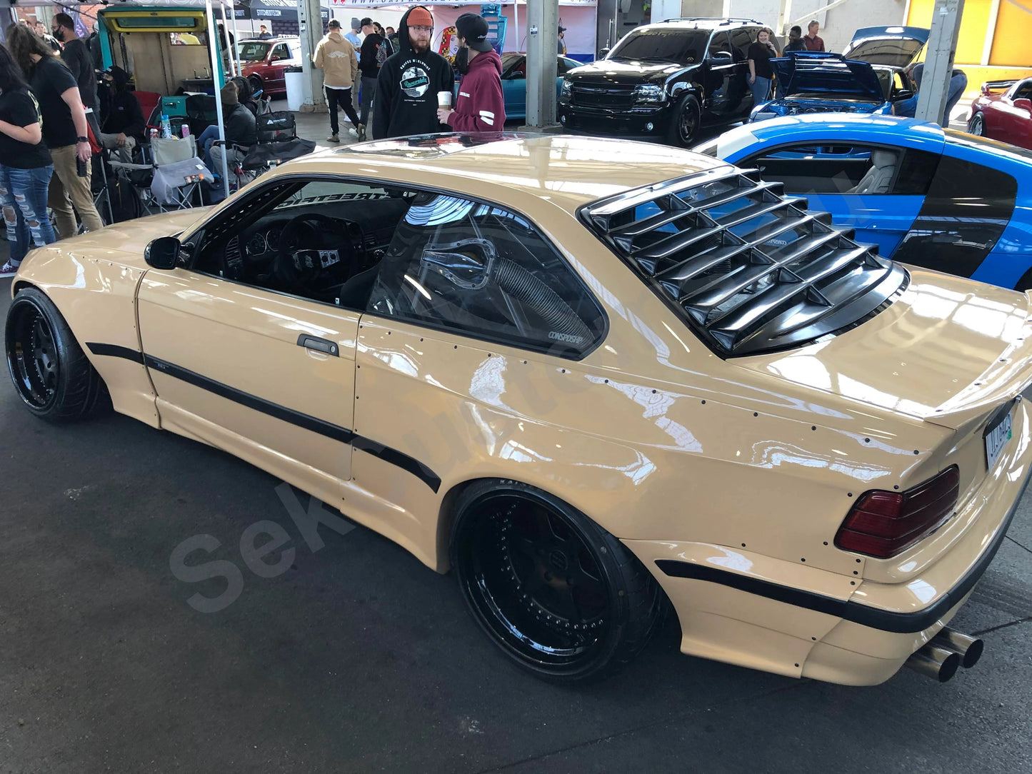 BMW E36 Coupe Rear Window Louver
