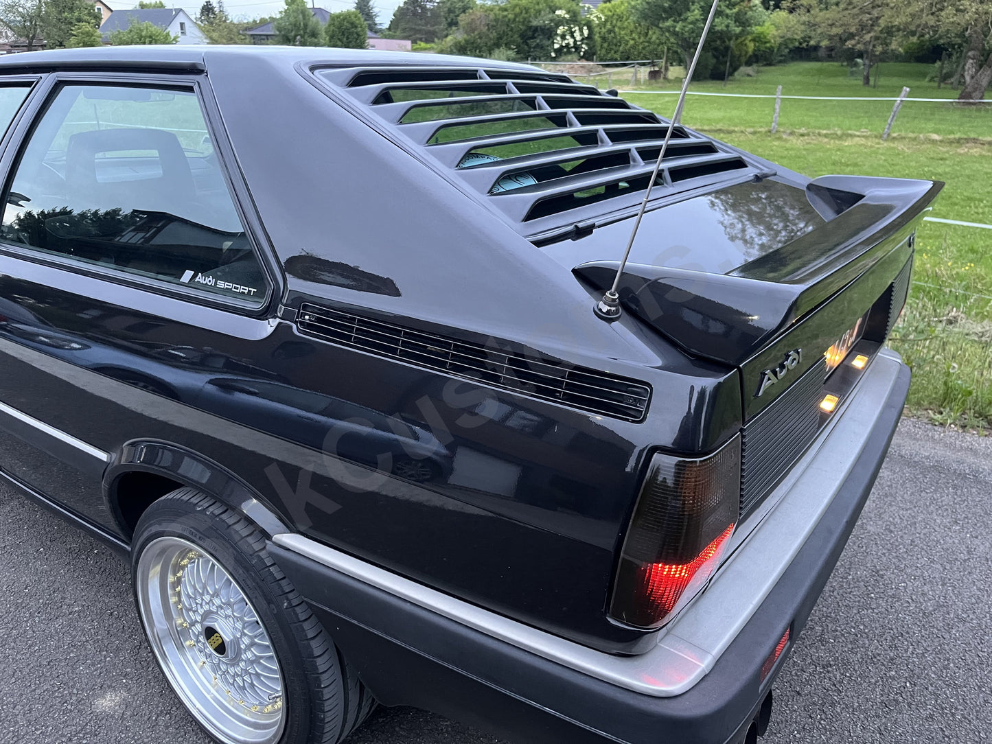 Audi Coupe Rear Window Louver