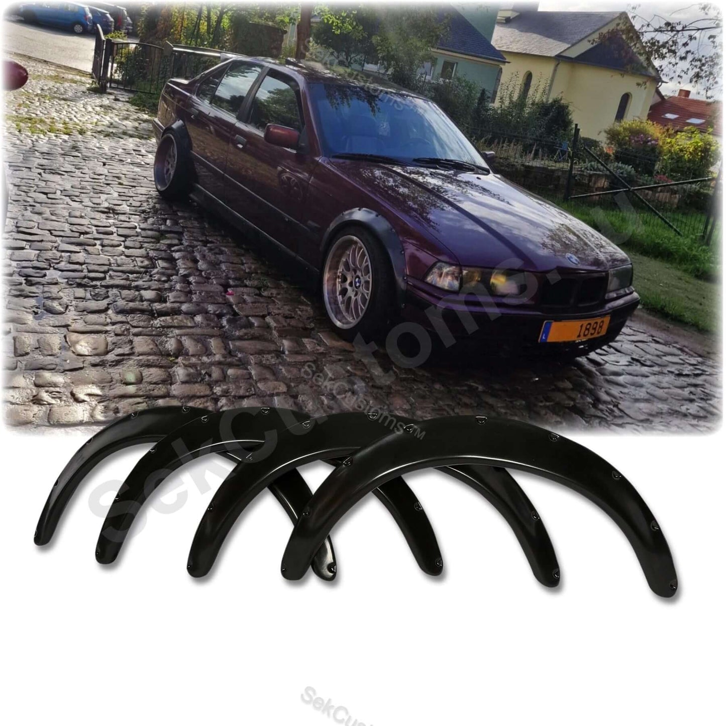 BMW E36 Wide Body Fender Flares