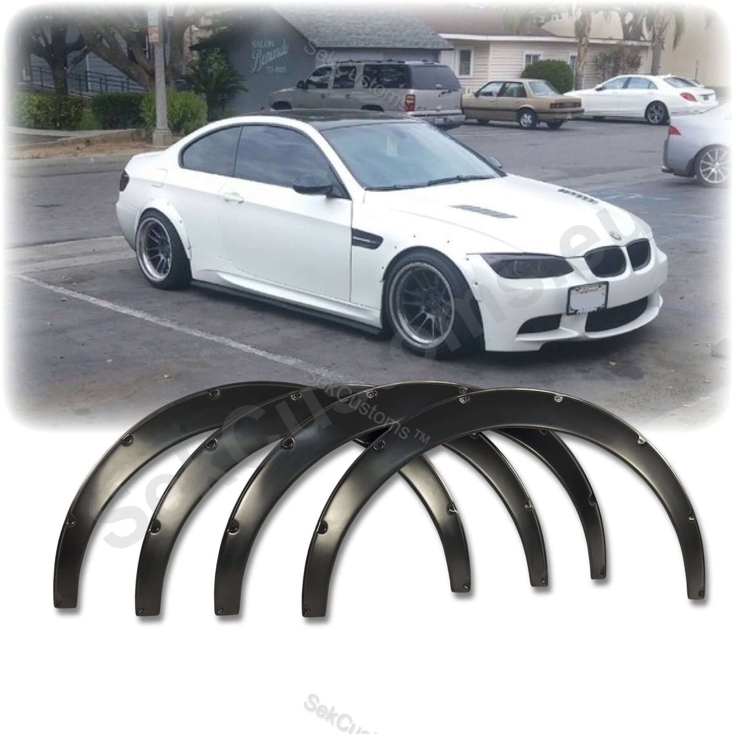 BMW E92  Wide Body Fender Flares