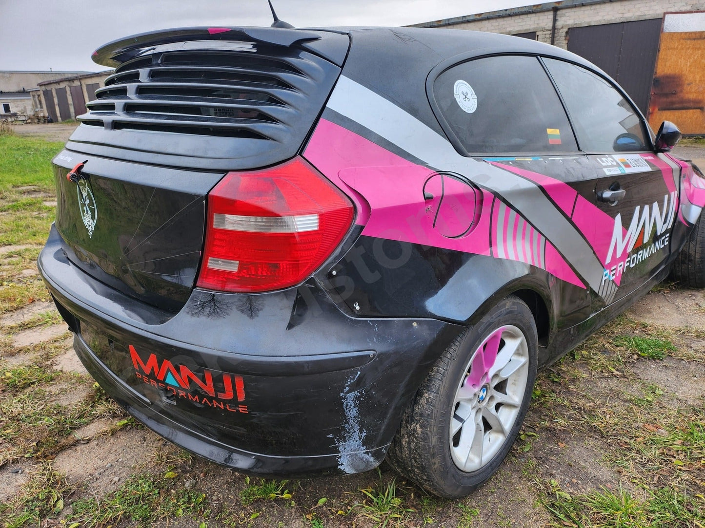 BMW 1 Series E87 E81 Rear Window Louver