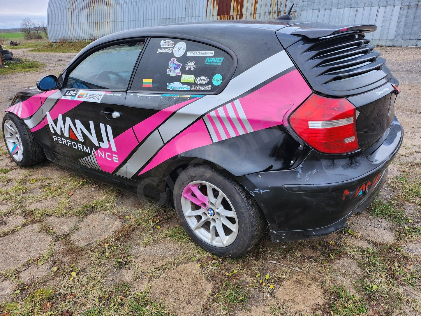 BMW 1 Series E87 E81 Rear Window Louver