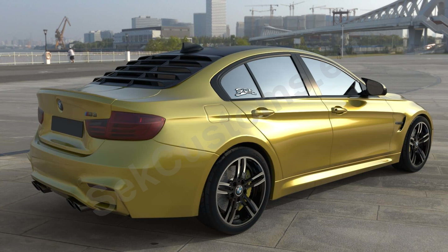 BMW 3 Series F30 Rear Window Louver