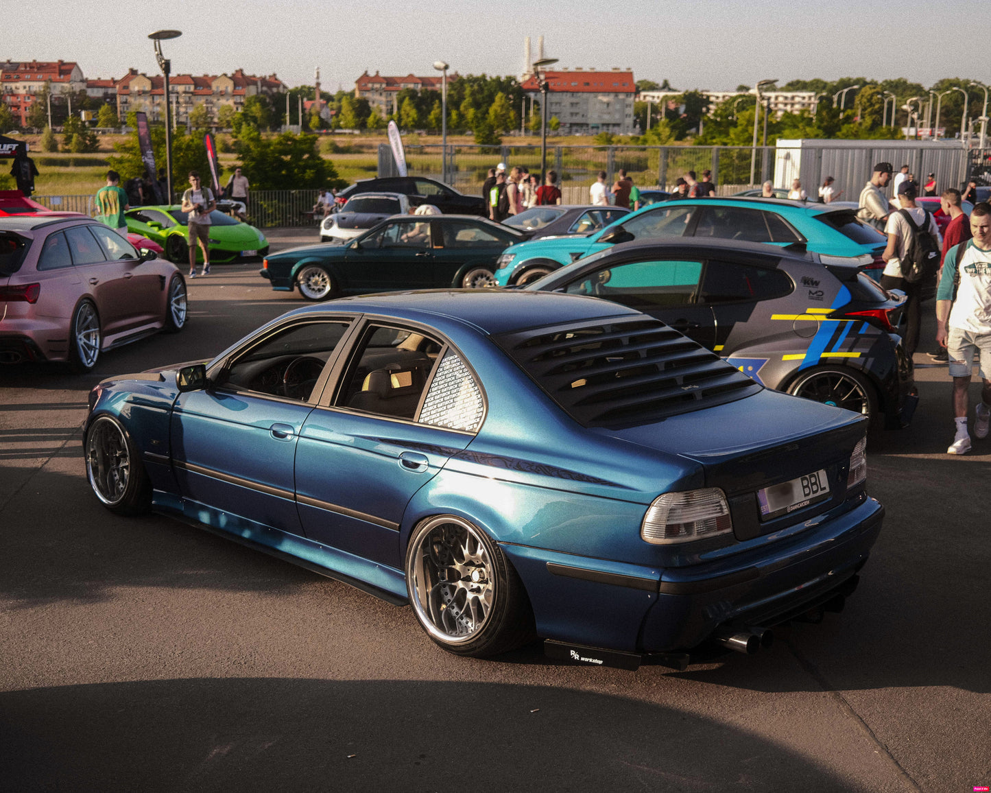 BMW 5 Series E39 Rear Window Louver