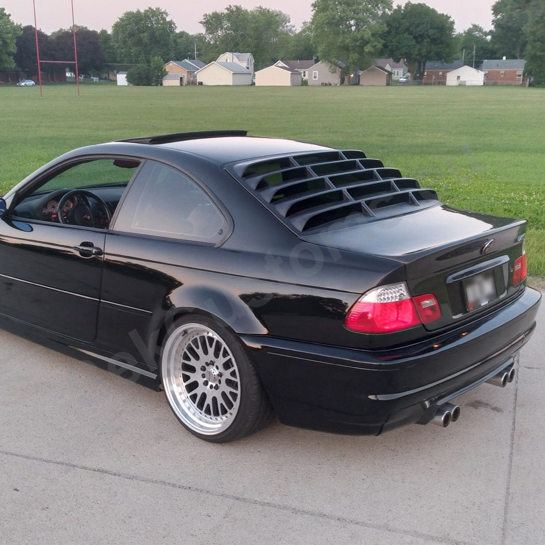 BMW E46 Coupe Rear Window Louver