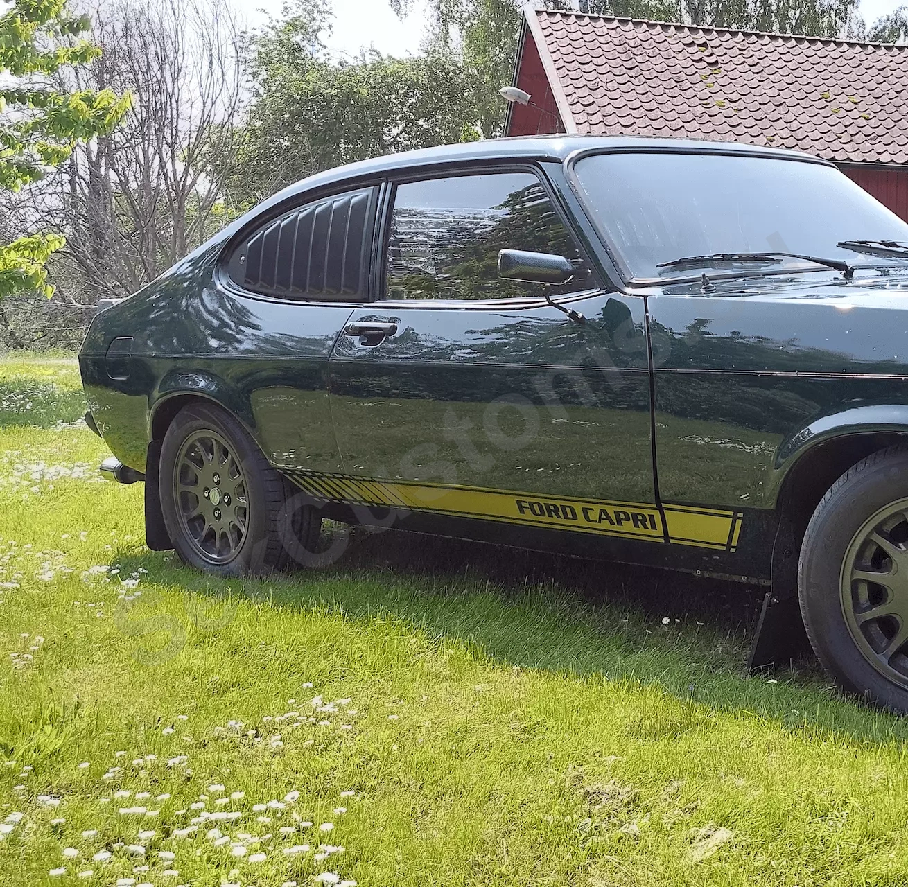 Ford Capri MK3 Side Window Louvers