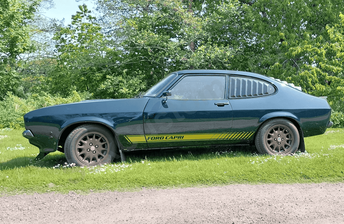 Ford Capri MK3 Side Window Louvers