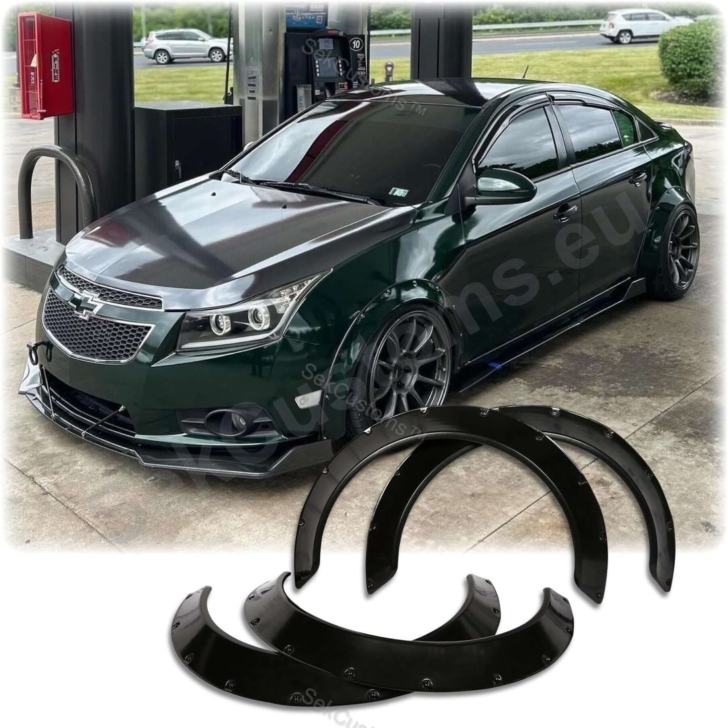 Chevrolet Cruze Fender Wide Body Flares Set