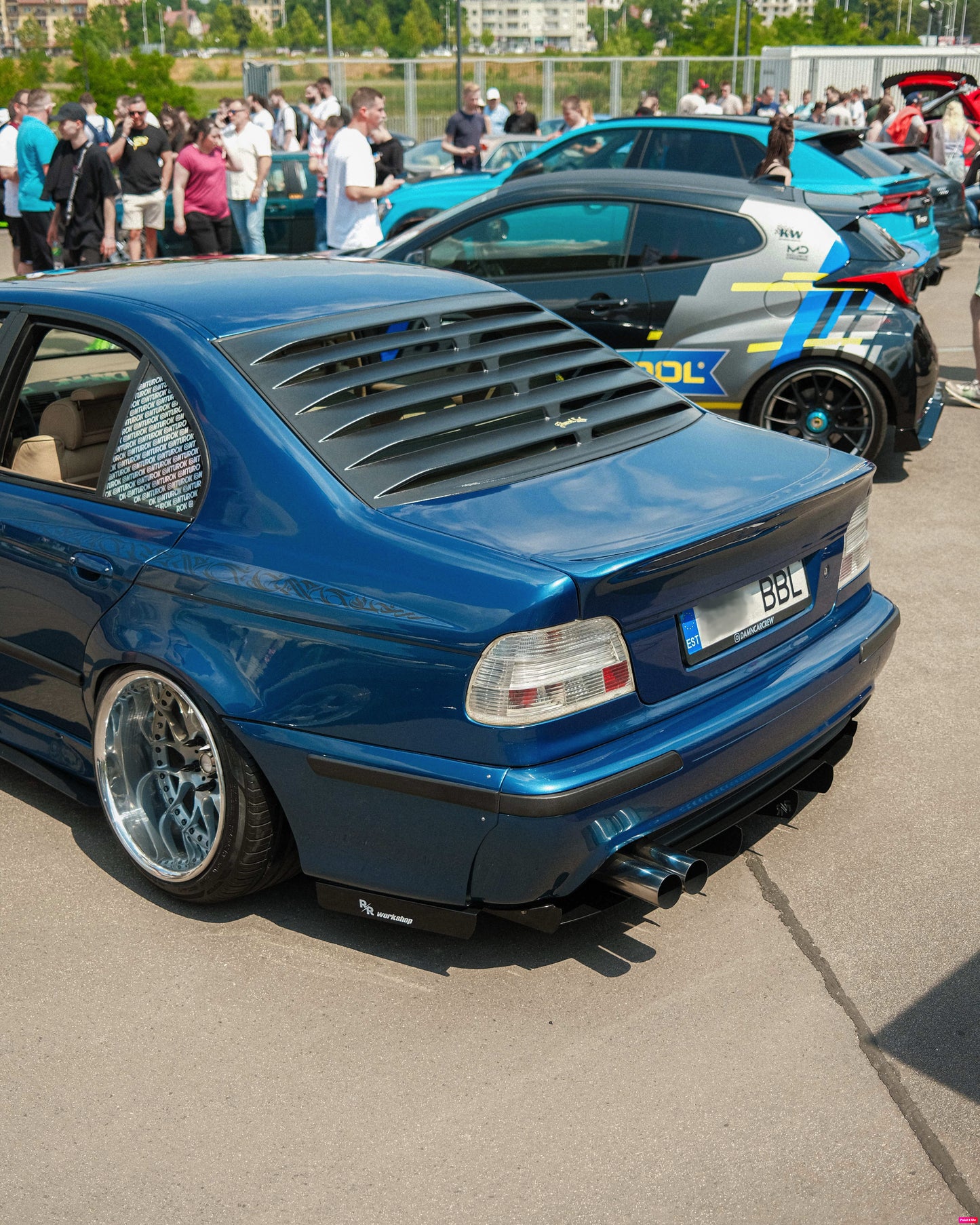 BMW 5 Series E39 Rear Window Louver