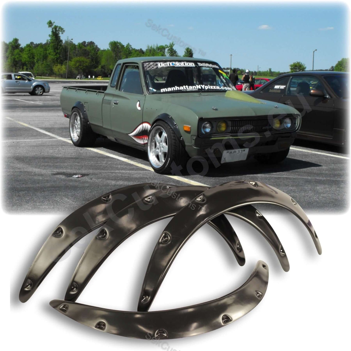 Datsun 620 Fender Flares Set