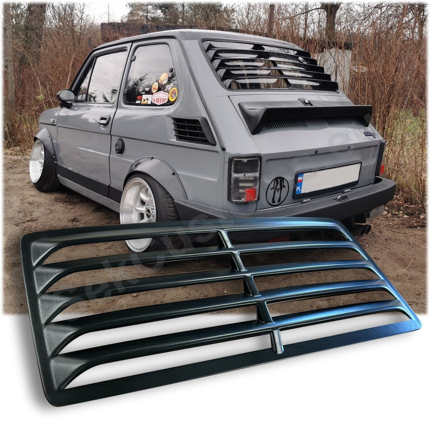 Fiat 126 Rear Window Louver