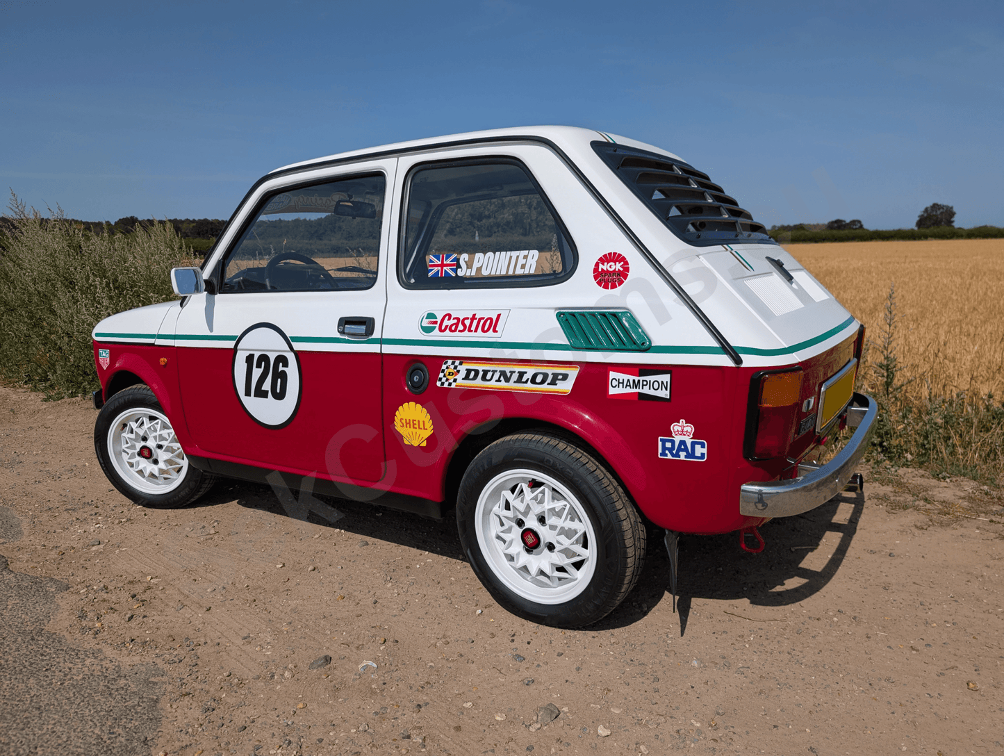 Fiat 126 Rear Window Louver