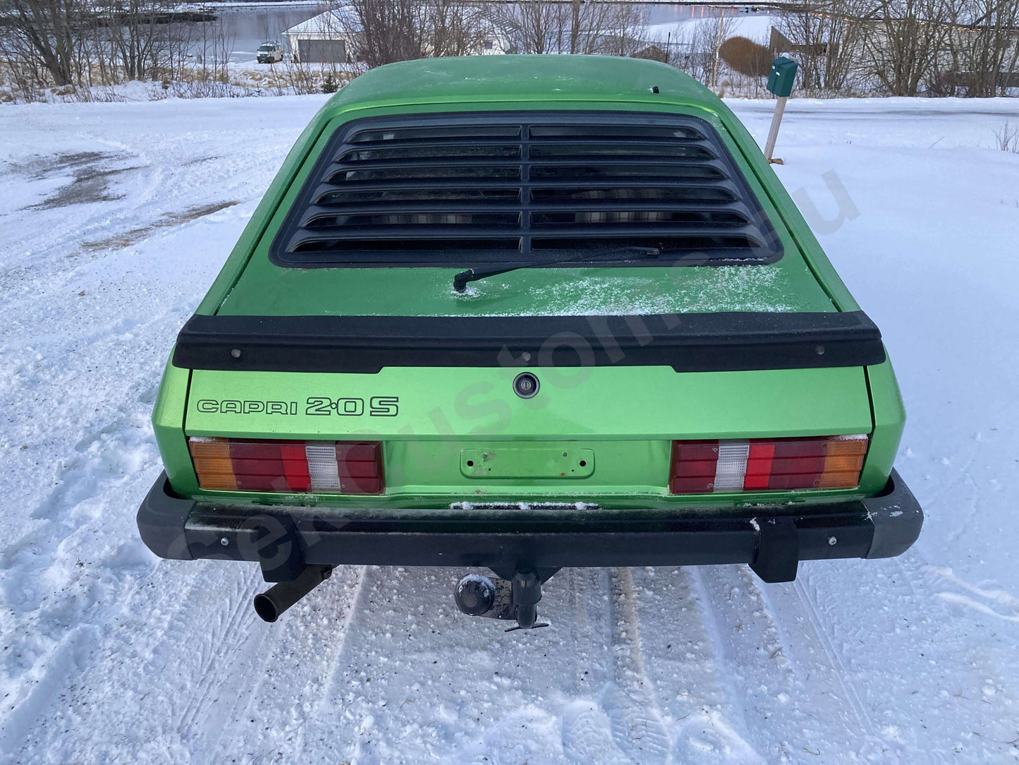 Ford Capri MK2 Rear Window Louver