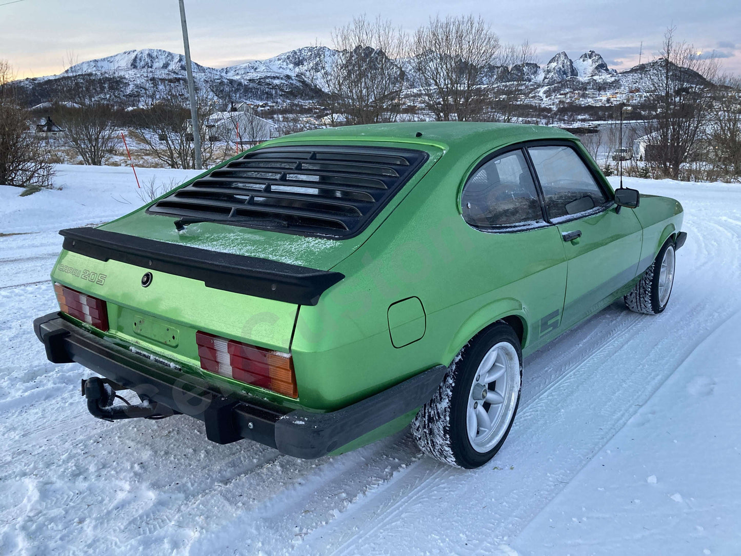 Ford Capri MK3 Rear Window Louver