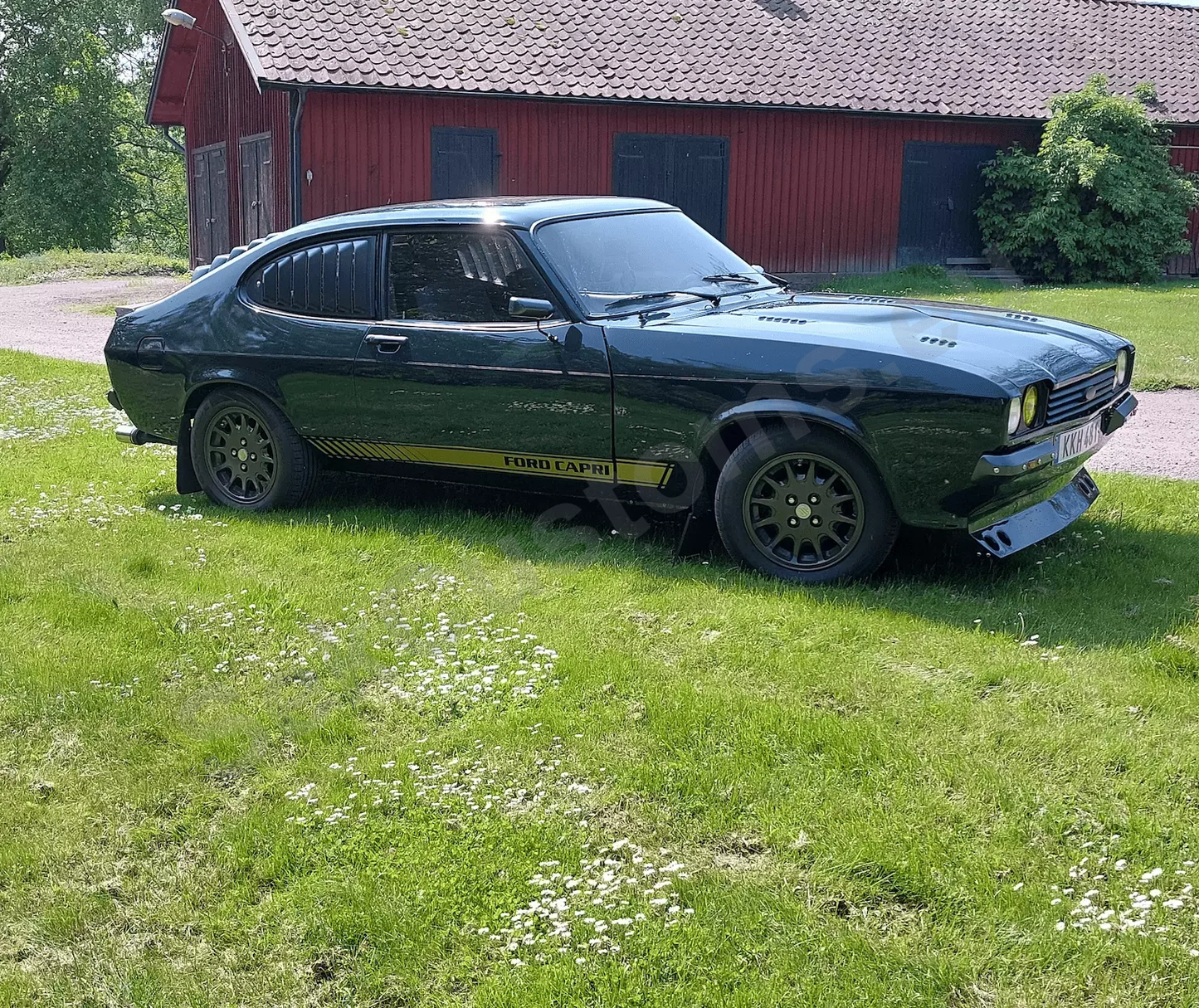 Ford Capri MK3 Side Window Louvers