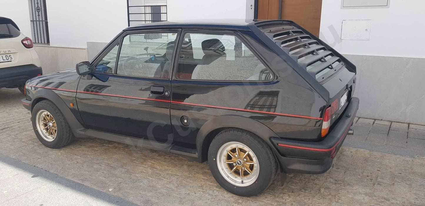 Ford Fiesta MK2 Rear Window Louver