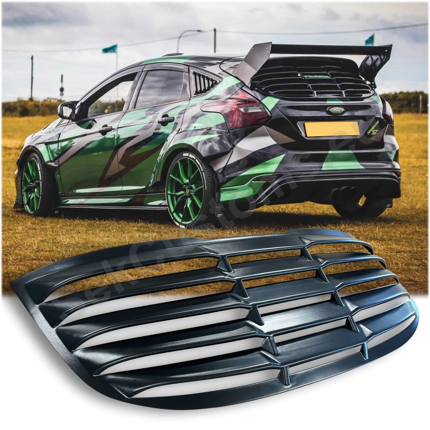 Ford Focus MK3 Rear Window Louver