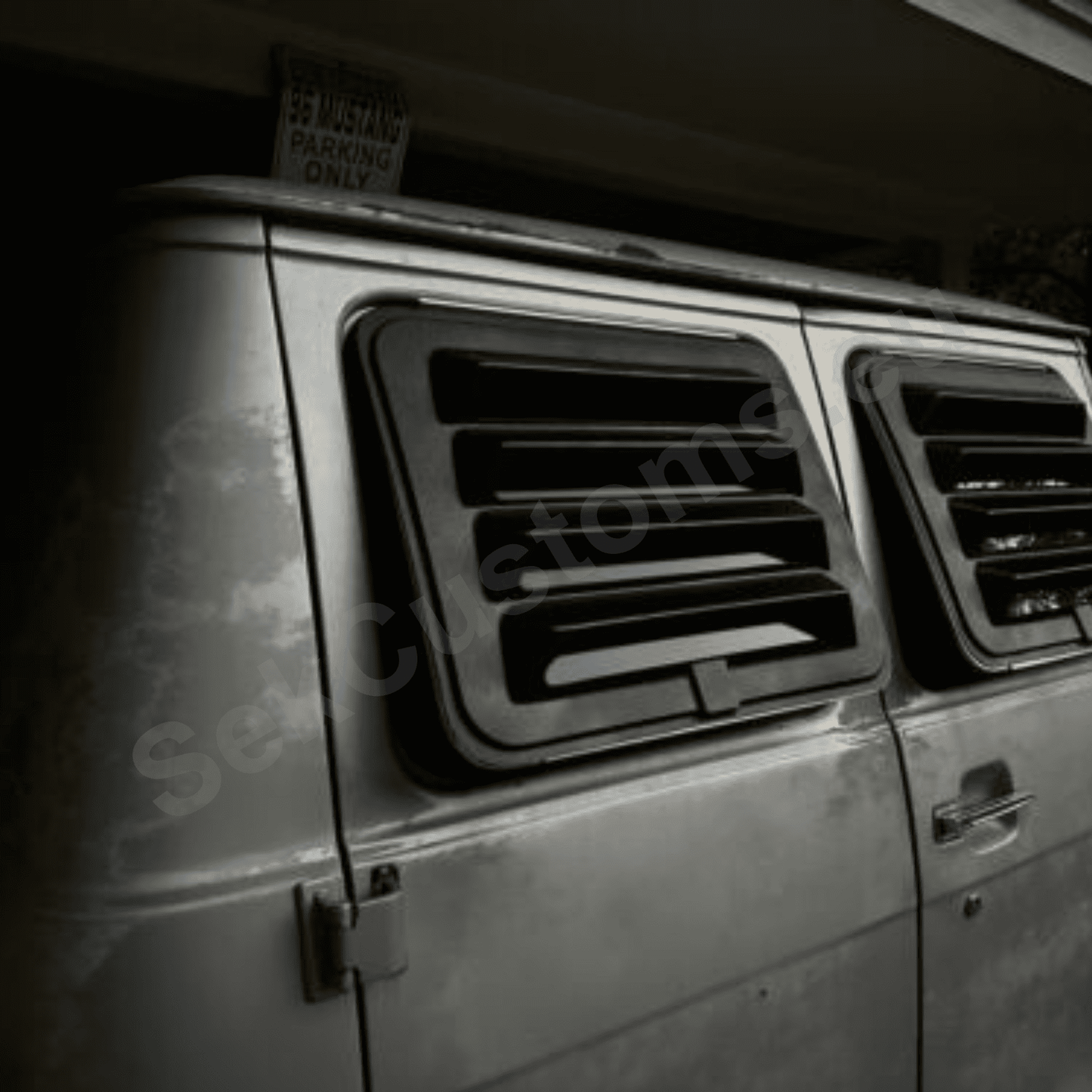Chevrolet Van Rear WIndow Louvers