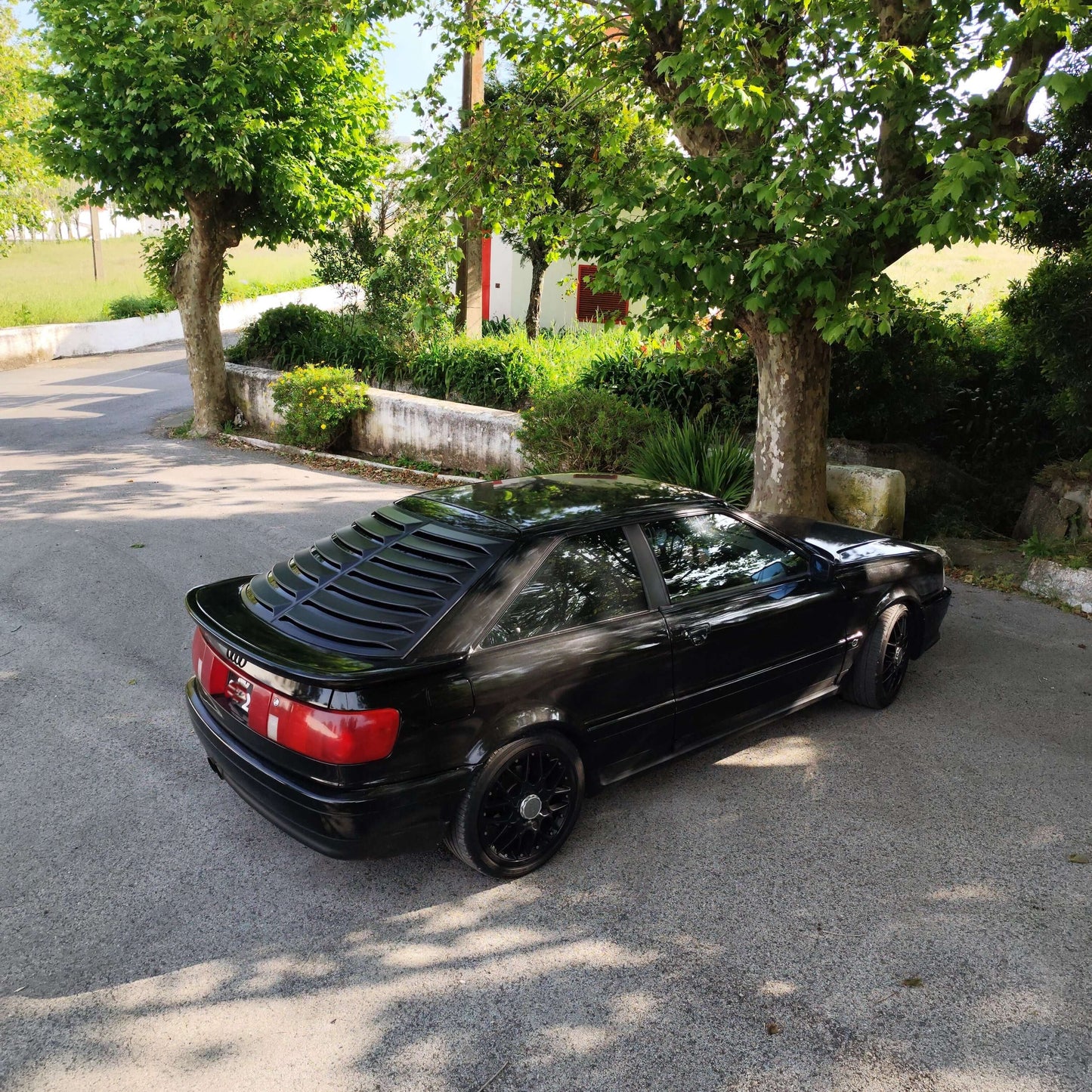 Audi 80 Coupe Rear Window Louver