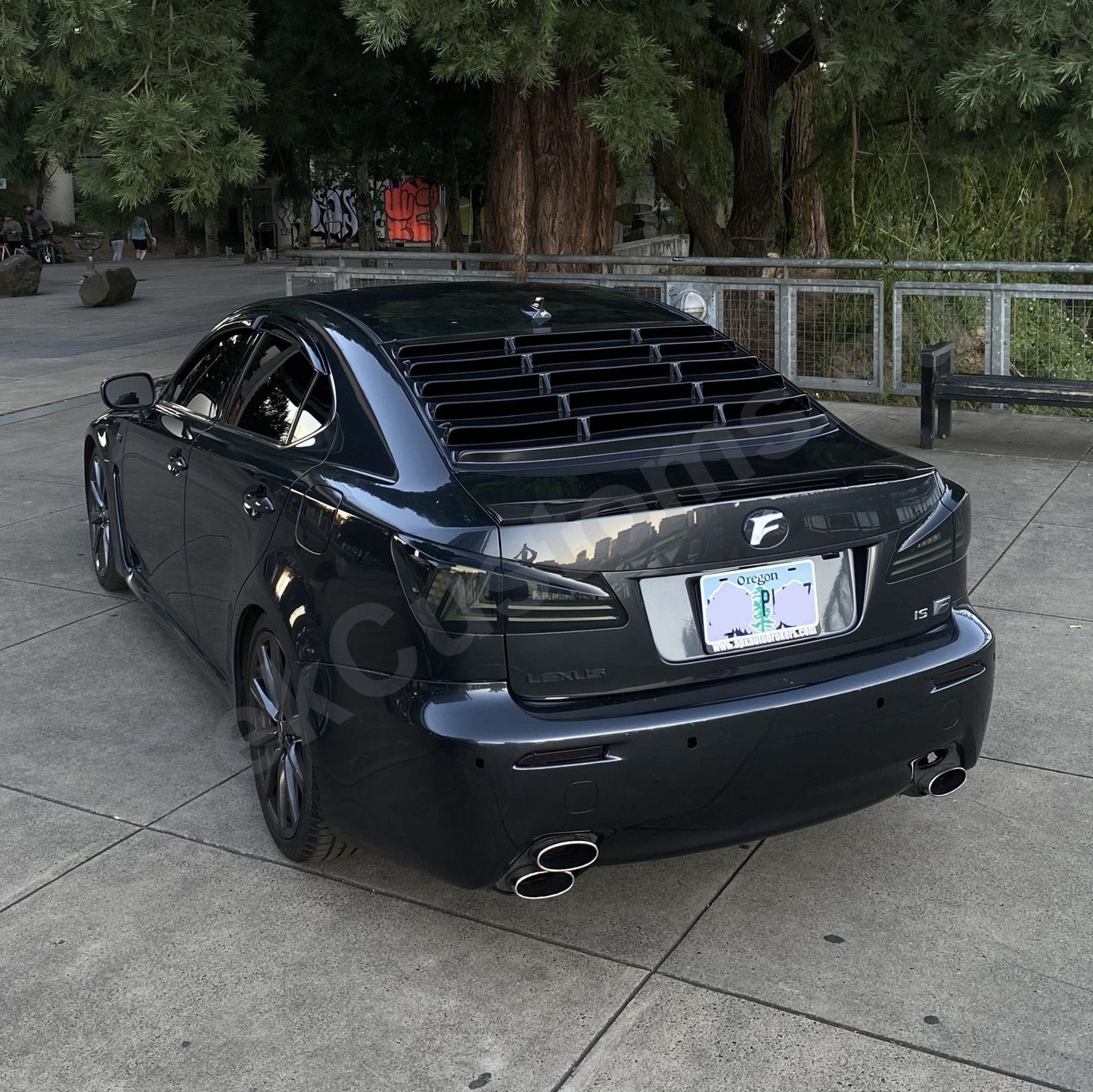 Lexus IS Rear Window Louver (XE20)