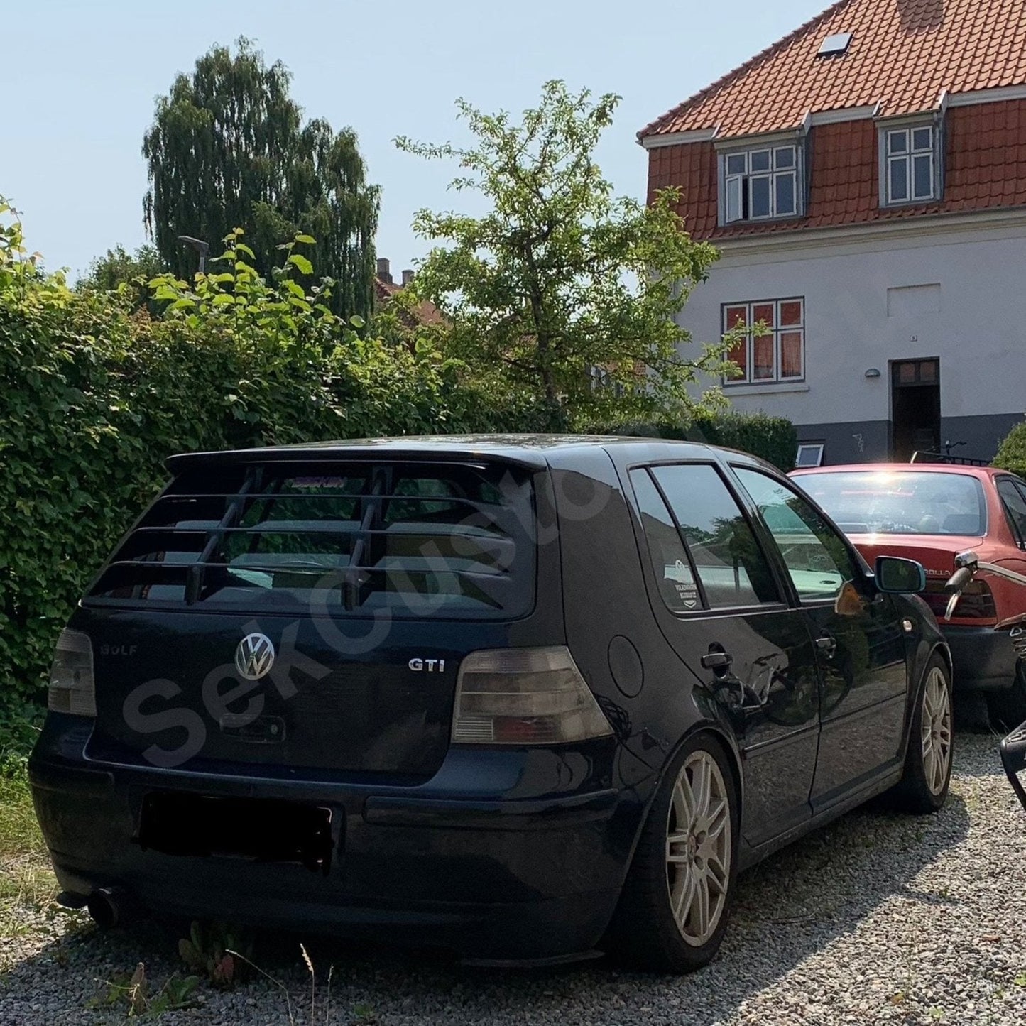 VW Golf MK4 Rear Window Louver